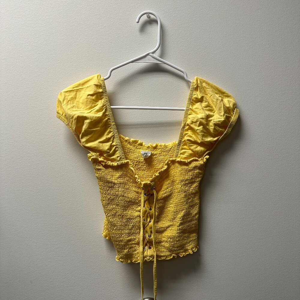 Pacsun Me to We Yellow Top